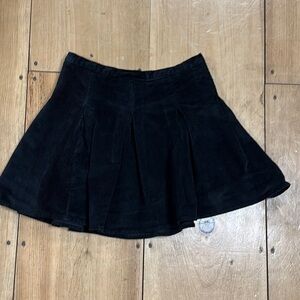 Black Corduroy Mini Skirt SO Goods For Life Size 5